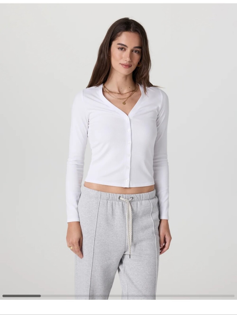 Vuori Long Sleeve Pose Cardigan Xs